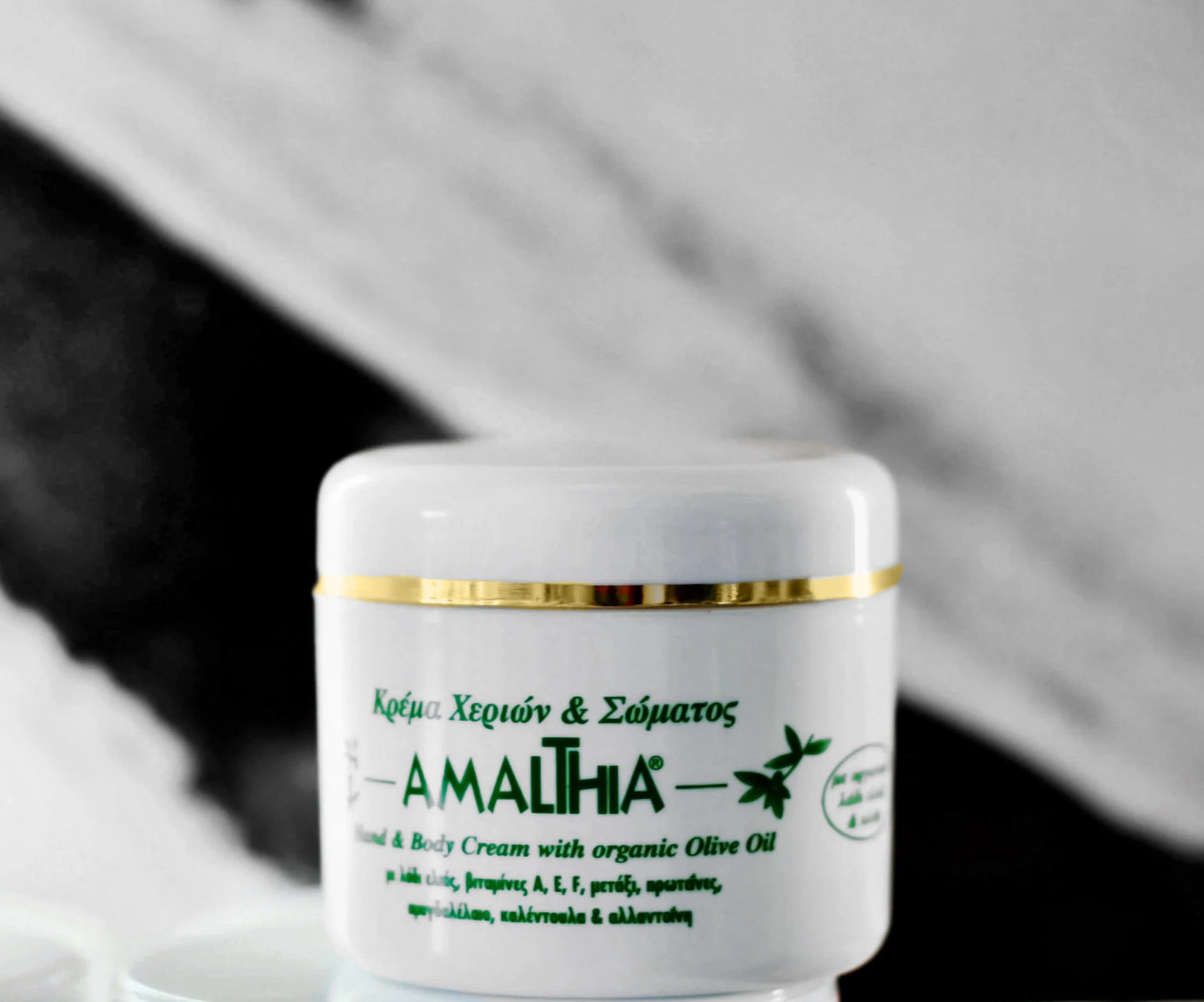 Hand & Body cream with Organic Olive Oil & Organic Aloe