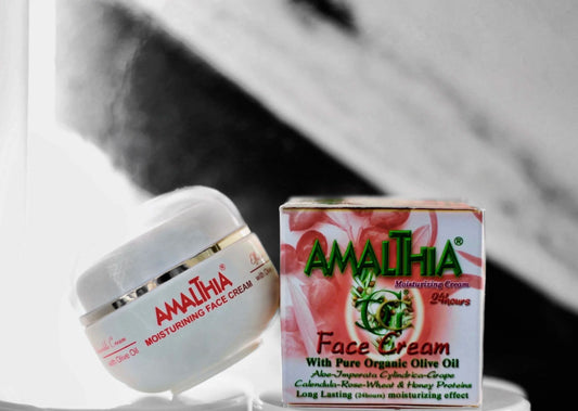 Moisturising 24h Face Cream with Organic Olive Oil 30ml