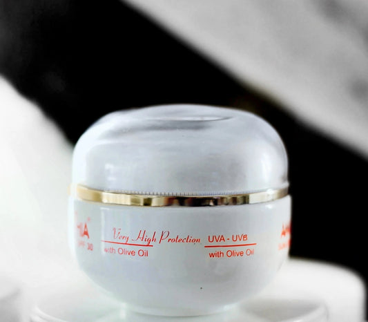 SPF 30 Sun Cream with Olive Oil & Carrot Oil 30ml