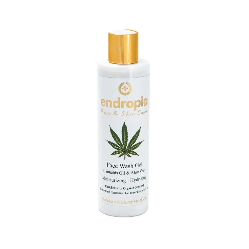 Face Wash Gel with Cannabis Oil and Aloe Vera