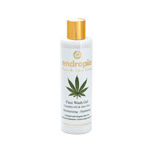 Face Wash Gel with Cannabis Oil and Aloe Vera
