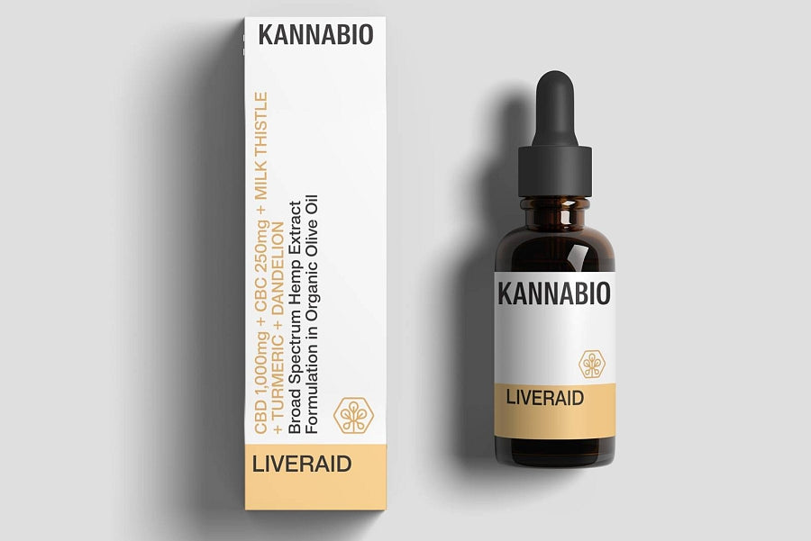 LIVERAID CBD+CBC+Βότανα (1,250mg/10ml) THC Free