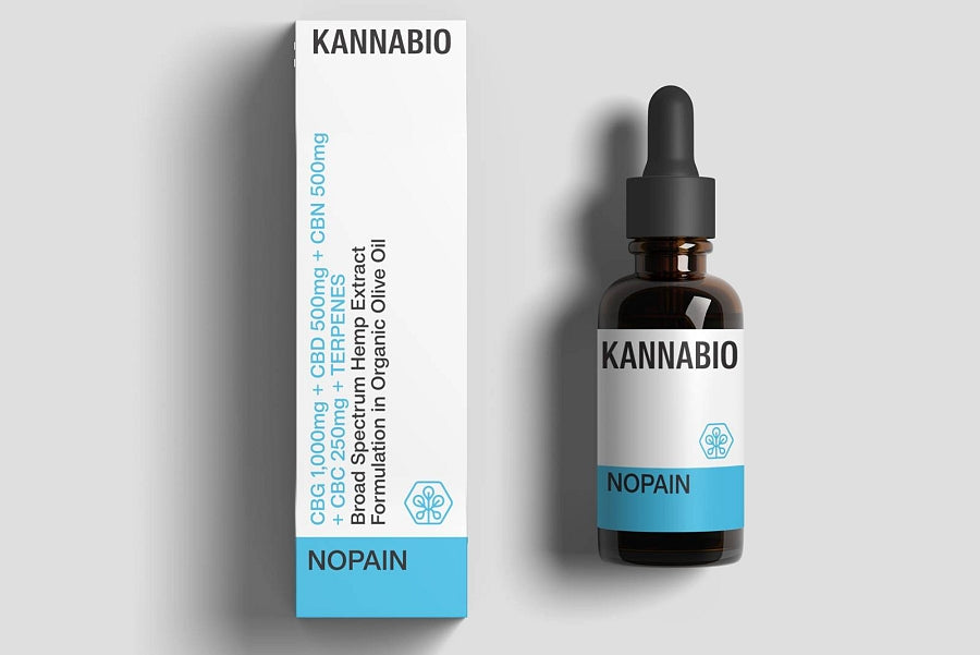 NOPAIN CBD+CBG+CBN+CBC+Τερπένια (2,250mg/10ml) THC Free