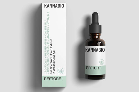 RESTORE CBD Oil 5% + Herbal Extracts + Vitamins