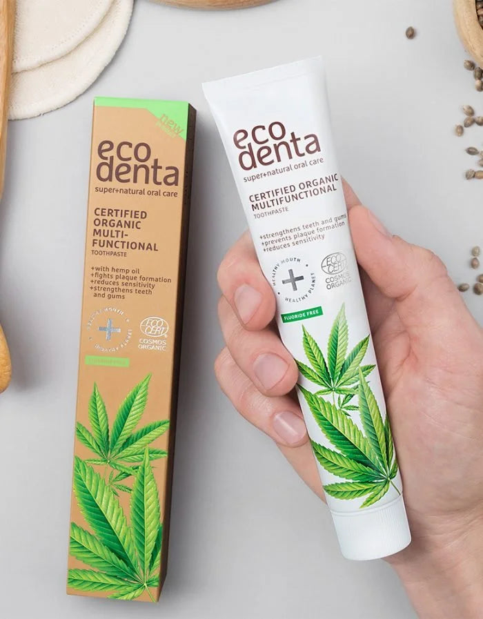 Organic Toothpaste with Hemp Seed oil
