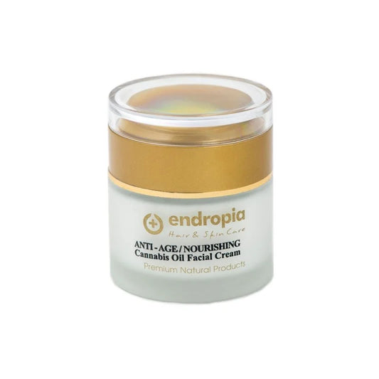 Anti-Age Face Cream with Cannabis Oil