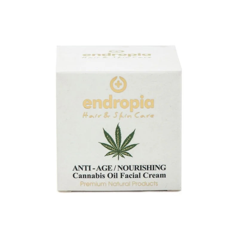 Anti-Age Face Cream with Cannabis Oil