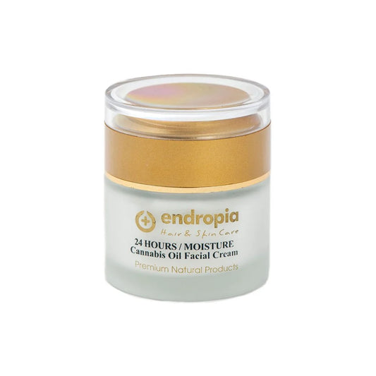 24H Moisturising Face Cream with Cannabis Oil