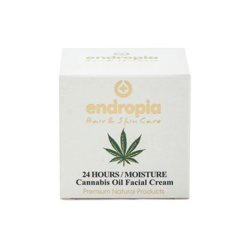 24H Moisturising Face Cream with Cannabis Oil