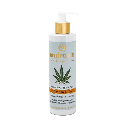 After-Sun Body Lotion with Cannabis Oil and Aloe Vera