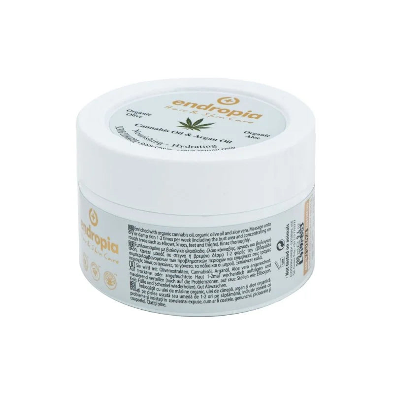 Body Scrub with Cannabis Oil & Argan Oil