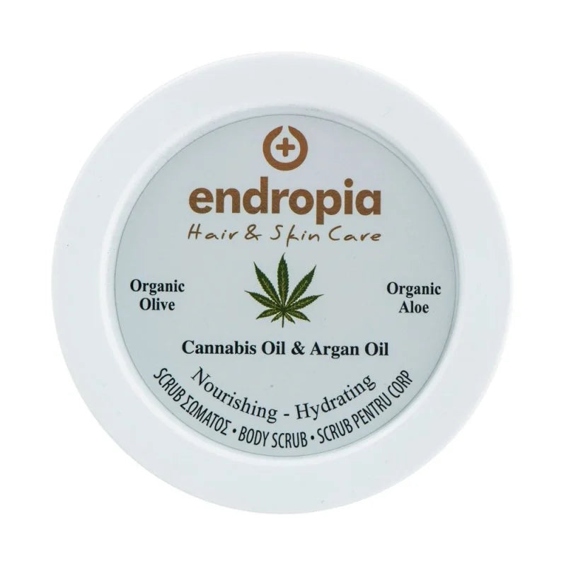 Body Scrub with Cannabis Oil & Argan Oil