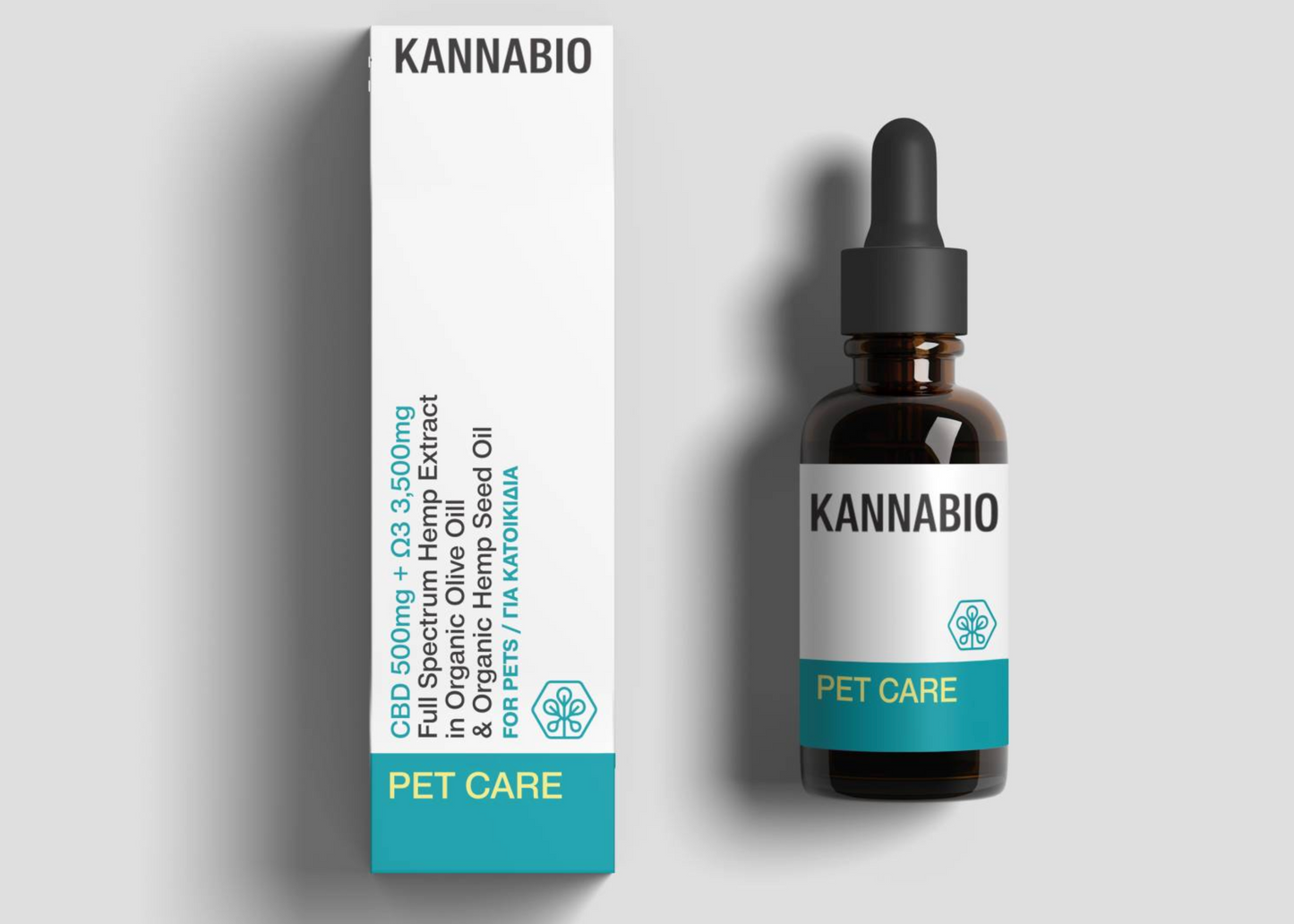 PET CARE CBD 500mg +Ω3 3,500mg 20ml