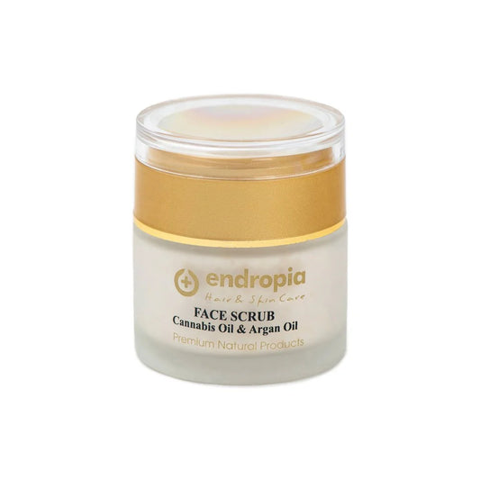 Face Scrub with Cannabis Oil & Argan Oil