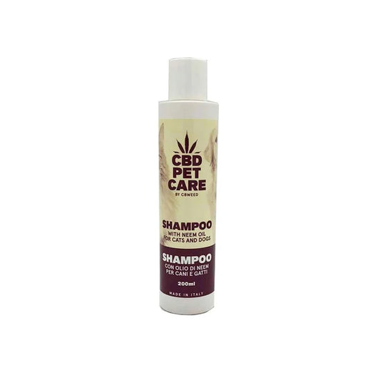 Pet Shampoo with Cannabis Oil and Neem Oil